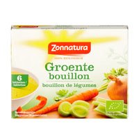 Zonnatura Biologische groentebouillon tabletten  66gr