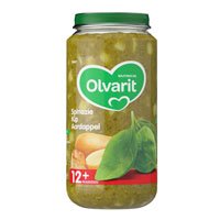 Olvarit Spinazie kip aardappel 12 mnd  250gr