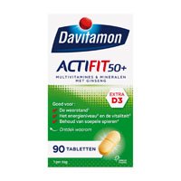 Davitamon Actifit 50+ omega 3 visolie  90st