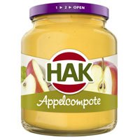 Hak Appelcompote   360gr