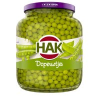Hak Doperwtjes extra fijn   350gr