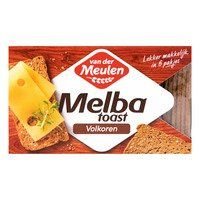 van der Meulen Melba toast volkoren   100gr