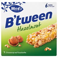 Hero B'tween hazelnootrepen   6x25gr