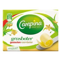 Campina Botergoud gezouten grasboter (op eigen risico)  225gr