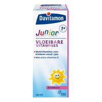 Davitamon Junior 1+ vloeibaar vitamine Framboos  100ml