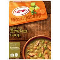 Honig Maaltijdsoep erwten   137gr