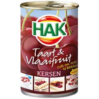 Hak Taart & vlaaifruit kersen   430gr