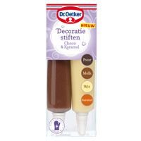 Dr. Oetker Decoratiestiften choco & karamel   4st