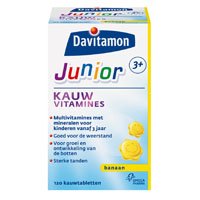 Davitamon Junior Kauwvitamines compleet Banaan  120st