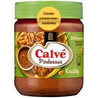 Calvé Pindasaus kruidig   350gr