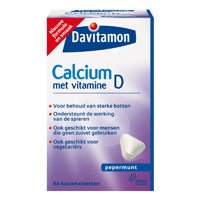 Davitamon Calcium + vitamine D mint Tabletten  60st