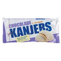 Kanjers Chocolade witte chocolade caramelwafels   180gr