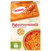 Honig Figuurvermicelli cijfers en letters   275gr