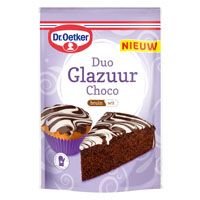 Dr. Oetker Duo glazuur choco   125gr