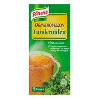 Knorr Soep drinkbouillon tuinkruiden   5st