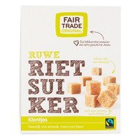 Fair trade Rietsuikerklontjes   500gr