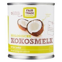 Fair trade Original kokosmelk biologisch   270ml