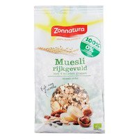 Zonnatura Biologische muesli rijk gevuld   500gr