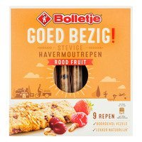 Bolletje Havermoutrepen rood fruit   210gr