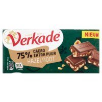 Verkade Reep extra puur hazelnoot   111gr