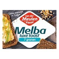 Van der Meulen Melba toast luxe 7 granen   100gr